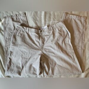 Columbia Granite Cloth Mens 42x34 Tan Outdoor Hiking Utility Pants AM8142